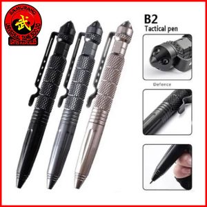 Lápiz táctico para defensa personal (aluminio con punta)-image