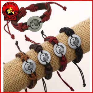 Pulsera rústica Yin Yang-image