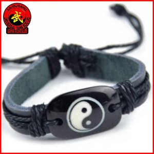 Pulsera rústica Yin Yang-image